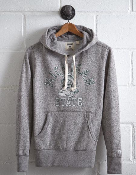 Tailgate Men's Michigan State Popover Hoodie