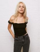 American Eagle Outfitters Don't Ask Why Ruffle Strap Tube Top