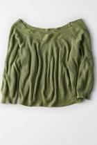 American Eagle Outfitters Don't Ask Why Bubble Shirt