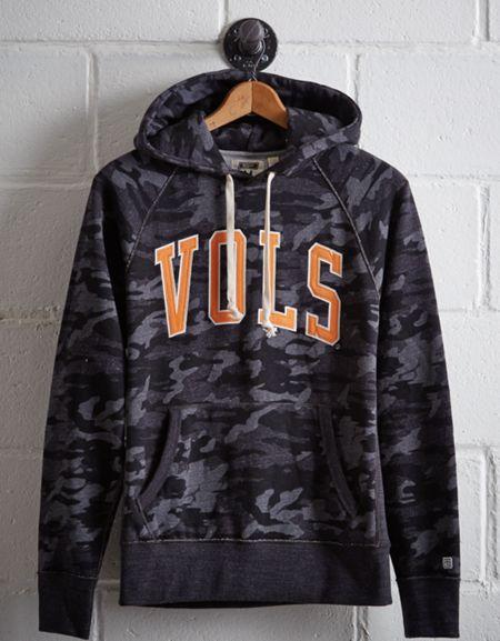 Tailgate Men's Tennessee Popover Camo Hoodie