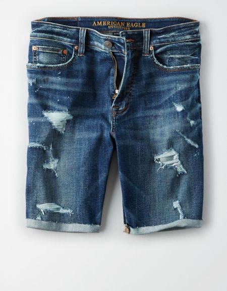 American Eagle Outfitters Ae Ne(x)t Level Denim Cutoff Short