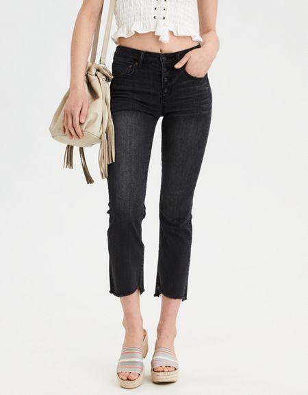 American Eagle Outfitters High-waisted Crop Flare Jean