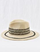 Aerie Striped Panama Hat
