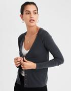 American Eagle Outfitters Ae Long Sleeve Cardigan T-shirt