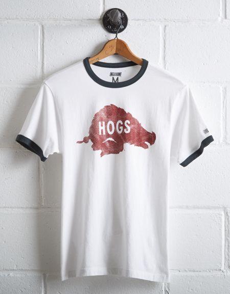 Tailgate Men's Arkansas Razorbacks Ringer T-shirt