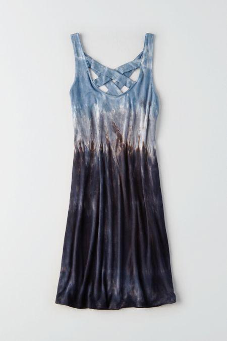 American Eagle Outfitters Ae Soft & Sexy Scoop Back Dress