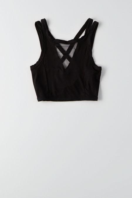 American Eagle Outfitters Don't Ask Why Cropped Tank