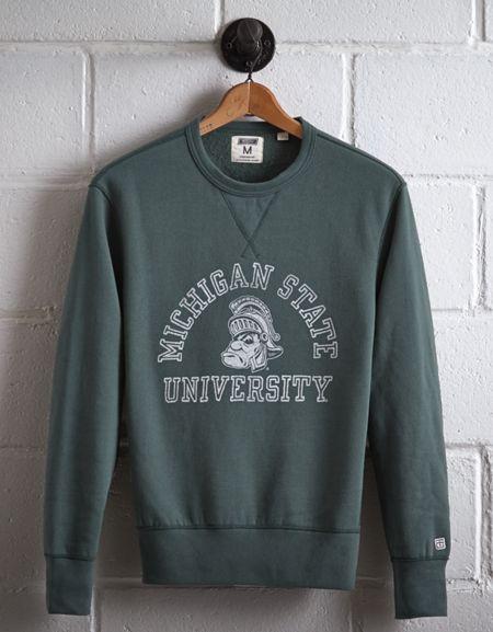Tailgate Men's Michigan State Crew Sweatshirt