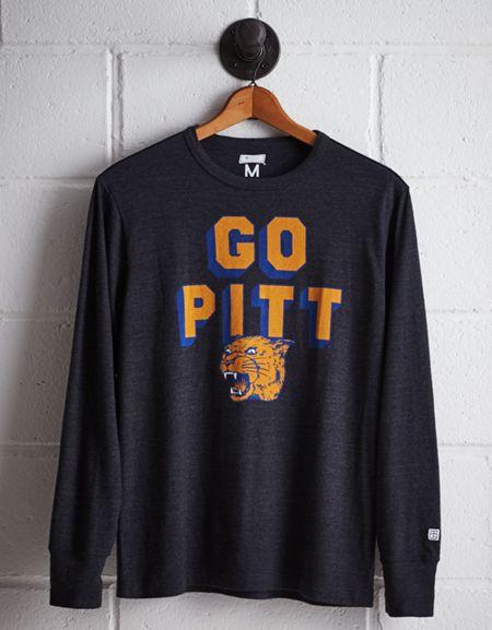 Tailgate Men's University Of Pittsburgh Long Sleeve T-shirt