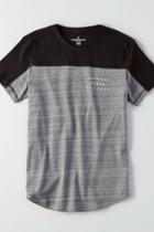American Eagle Outfitters Ae Flex Colorblock Graphic Tee