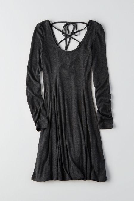 American Eagle Outfitters Ae Lace-up Dress