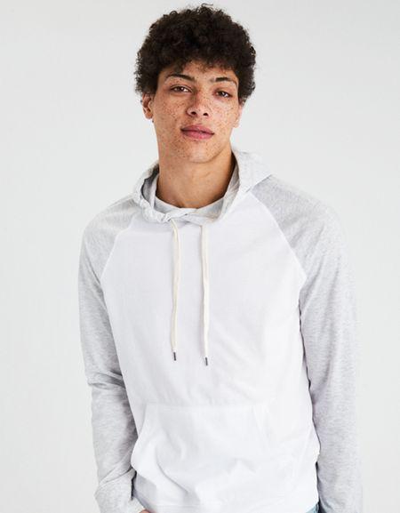American Eagle Outfitters Ae Raglan Hoodie T-shirt
