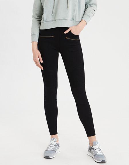 American Eagle Outfitters Ae Moto Knee Jegging