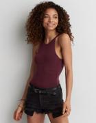 American Eagle Outfitters Ae Soft & Sexy High Neck Tank Top