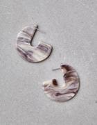 American Eagle Outfitters Ae Resin Flat Hoop Earring