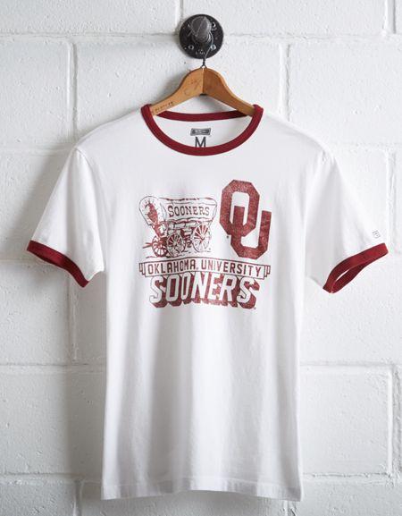 Tailgate Men's Oklahoma Sooners Ringer T-shirt