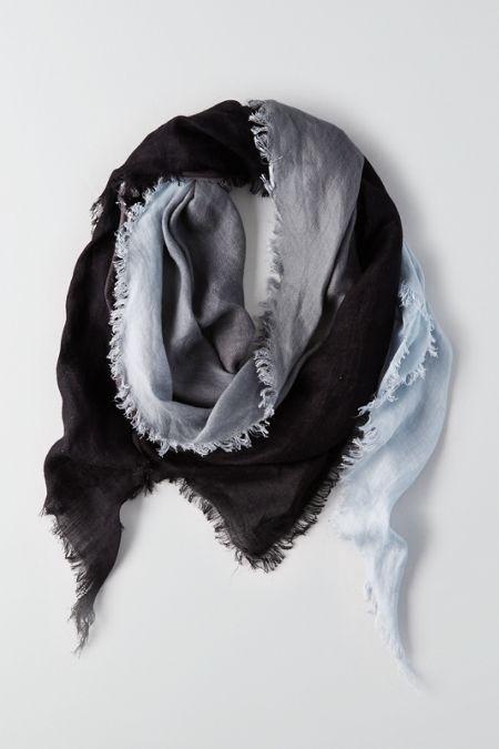 American Eagle Outfitters Ae Dip Dye Triangle Scarf