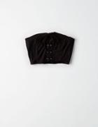 American Eagle Outfitters Don't Ask Why Corset Tube Top