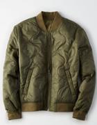 American Eagle Outfitters Ae Reversible Quilted Bomber Jacket