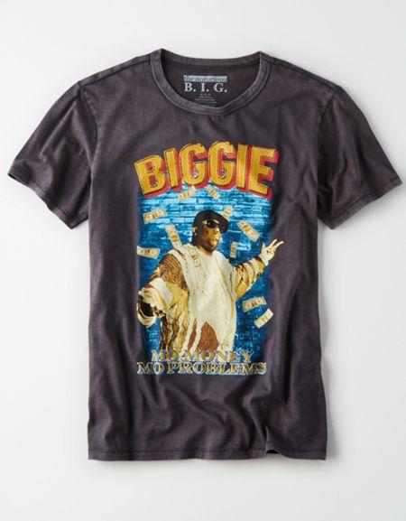American Eagle Outfitters Ae Notorious B.i.g. Graphic Tee