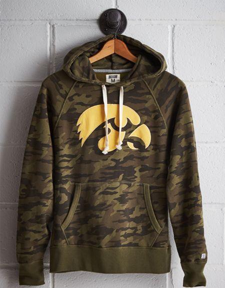 Tailgate Men's Iowa Camo Hoodie