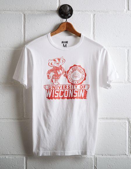 Tailgate Men's University Of Wisconsin T-shirt