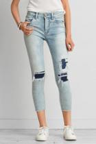 American Eagle Outfitters Ae Sateen X Hi-rise Jegging Crop