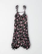 American Eagle Outfitters Ae Knit Tassel Bare Tarapeeze Dress