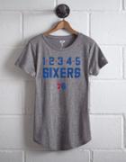 Tailgate Women's Philly Sixers T-shirt