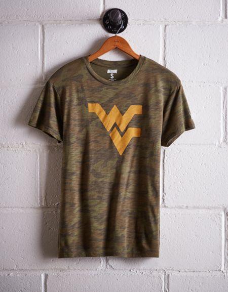 Tailgate Women's Wvu Camo Boyfriend Tee