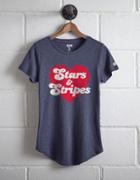 Tailgate Women's Stars & Stripes T-shirt