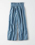 American Eagle Outfitters Ae Denim Stripe Paperbag Pant