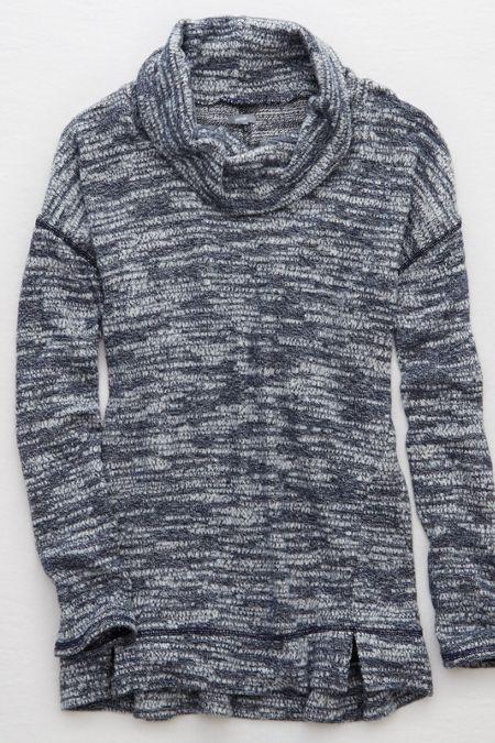 Aerie Real Soft Cowl Neck Sweatshirt