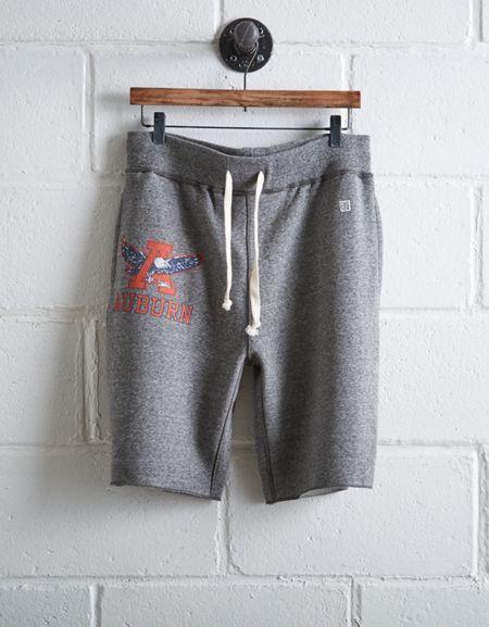 Tailgate Men's Auburn Tigers Cut-off Fleece Short