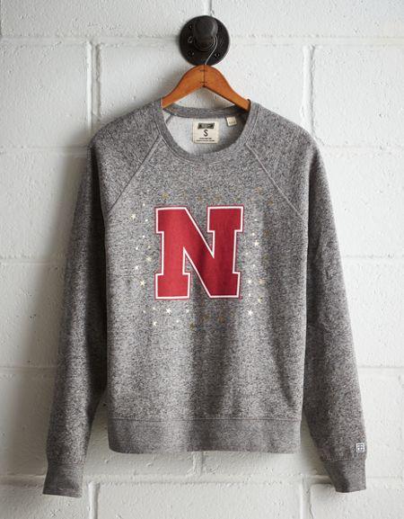 Tailgate Women's Nebraska Boyfriend Sweatshirt