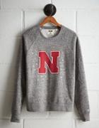 Tailgate Women's Nebraska Boyfriend Sweatshirt