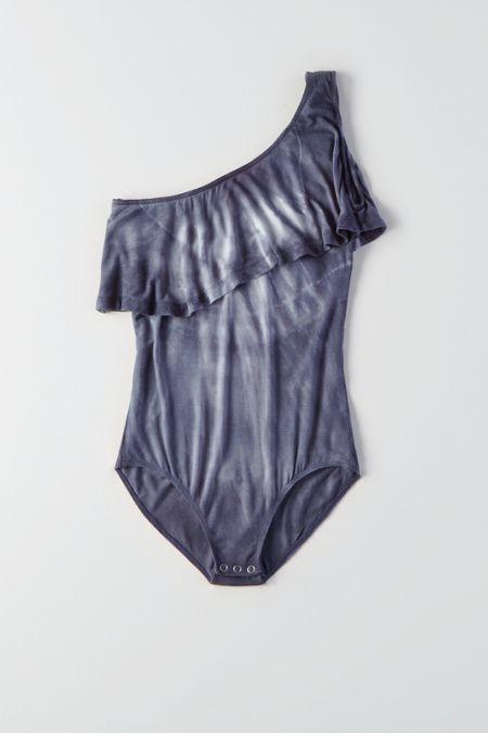 American Eagle Outfitters Ae Soft & Sexy Ruffle Bodysuit