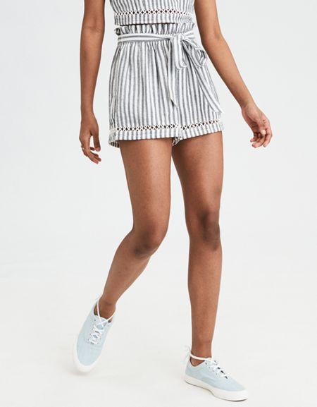 American Eagle Outfitters Ae Paperbag Short