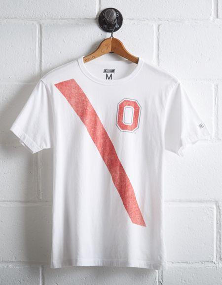 Tailgate Men's Ohio State Buckeyes Stripe T-shirt