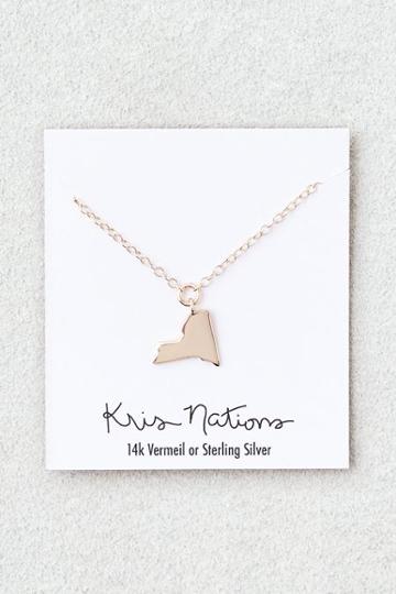 American Eagle Outfitters Kris Nations State Charm Bracelet