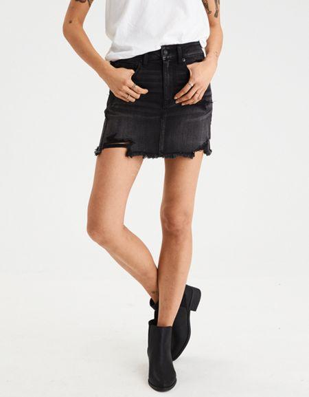 American Eagle Outfitters Ae Super High-waisted Mini Skirt