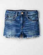American Eagle Outfitters Ae Super High-waisted Denim Short Short