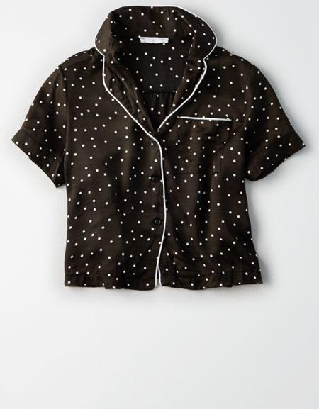 American Eagle Outfitters Don't Ask Why Pajama Shirt