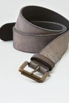 American Eagle Outfitters Ae Gray Leather Belt