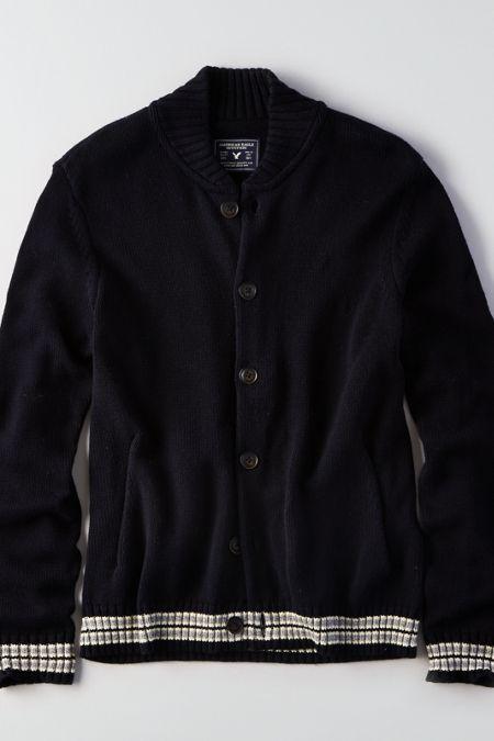 American Eagle Outfitters Ae Bomber Cardigan Sweater