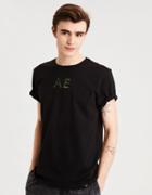 American Eagle Outfitters Ae Camo Graphic Tee