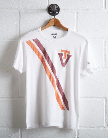Tailgate Men's Virginia Tech Hokies Stripe T-shirt
