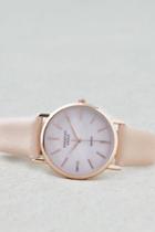 American Eagle Outfitters Ae Tan Pearl Watch