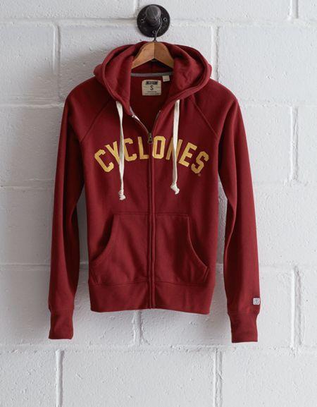 Tailgate Women's Isu Zip Hoodie