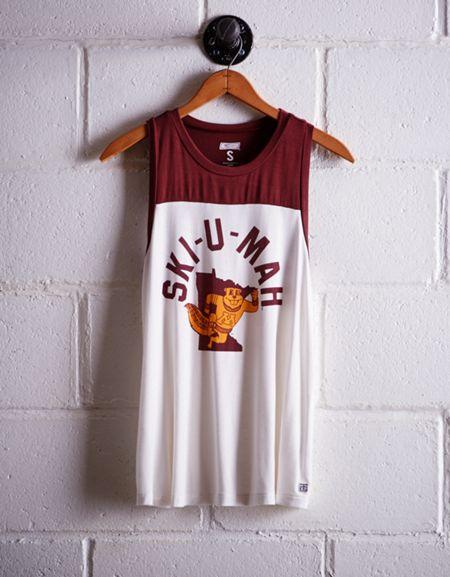 Tailgate Women's Minnesota Colorblock Tank